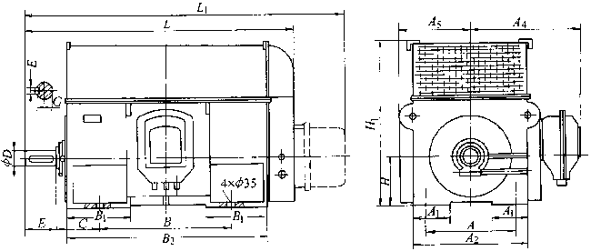 Y��YRϵ���������ஐ��늄әC���μ����b�ߴ磨660V��